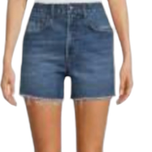 Rachael Roy Cut Off Denim Shorts - Picture 1 of 5